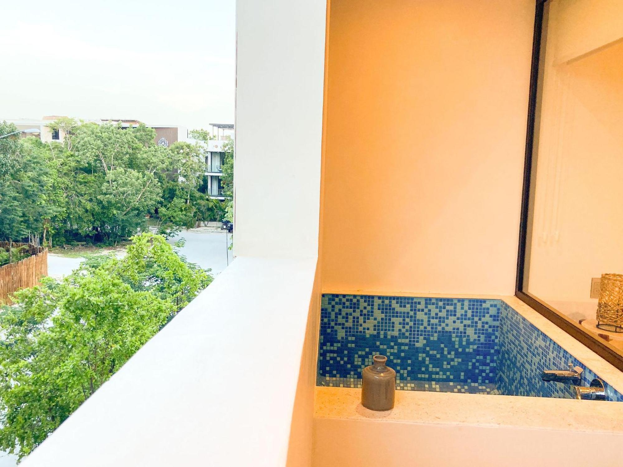 Aldea Zama Loft With Pool 10min Away From The Apartment